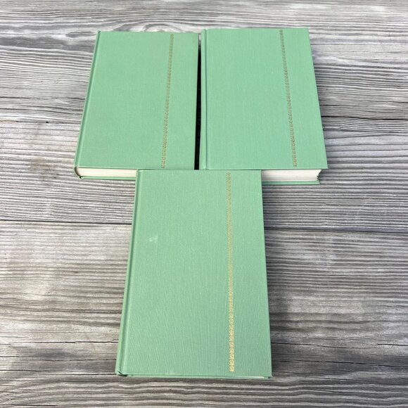 D.H. Lawrence Novels, Set of Three Books, Green Vintage Hardcovers - Picture 2 of 9